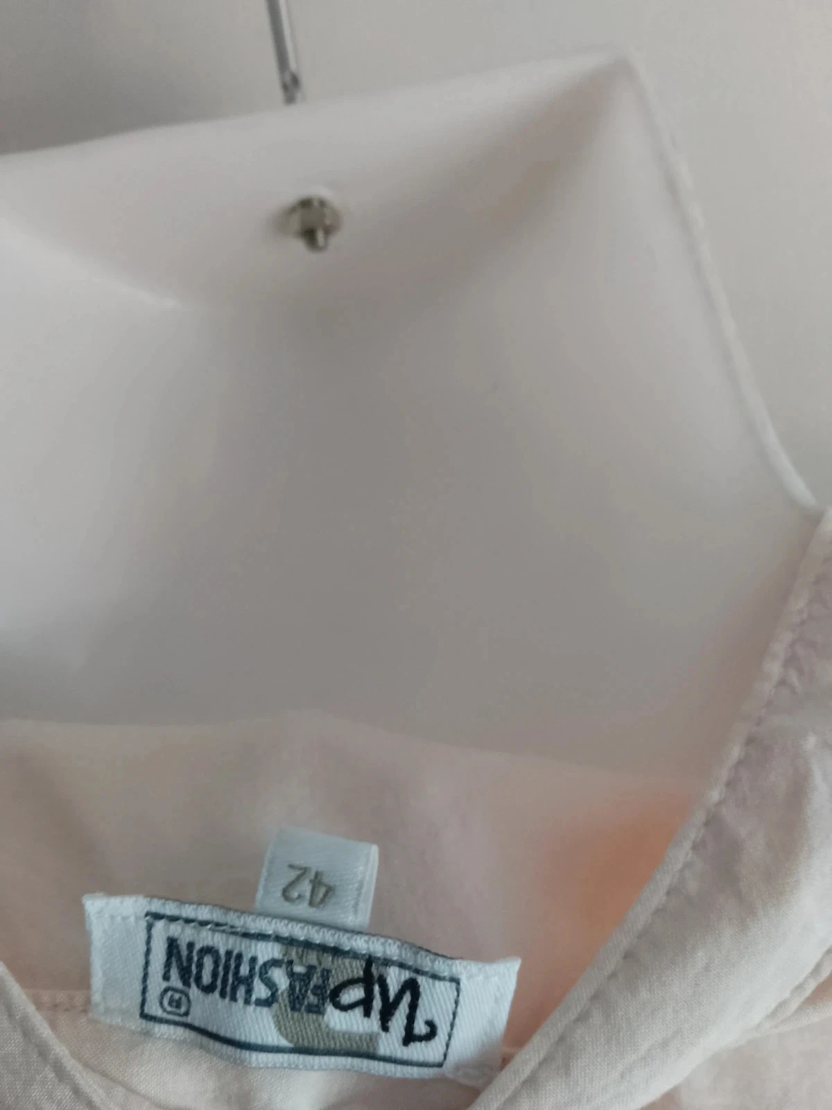 Túnica leve em viscose tamanho 42 rosa pálido – photo 5